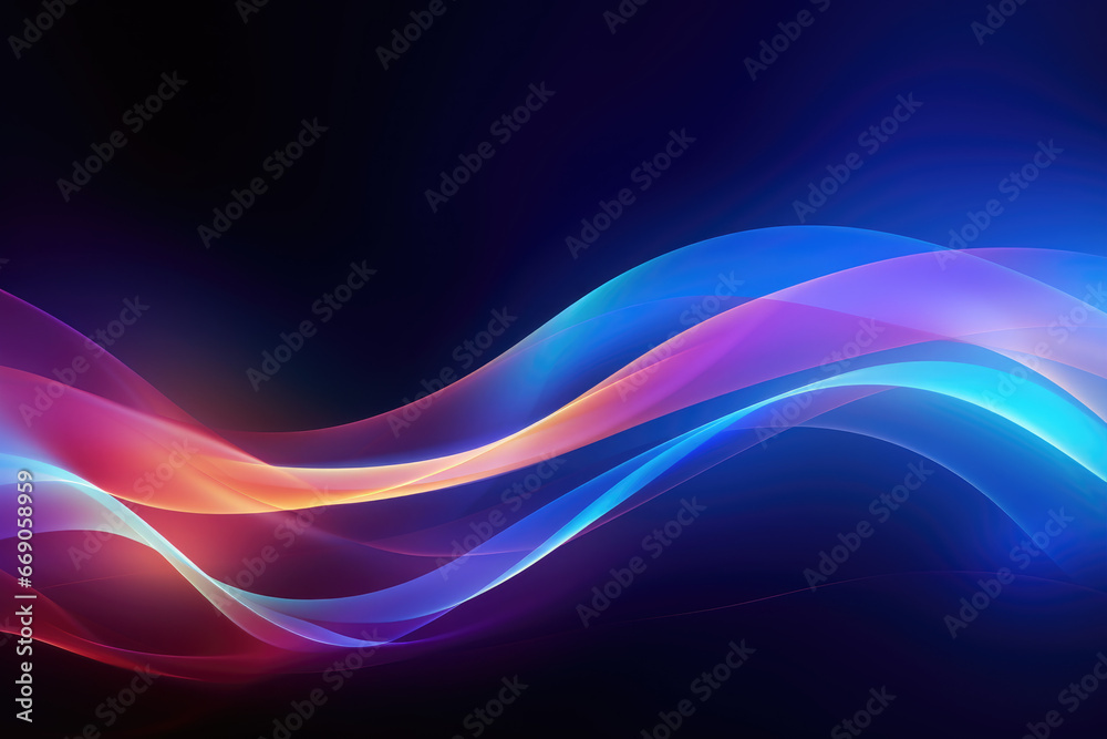 abstract background with glowing energy waves abstract background with glowing energy waves