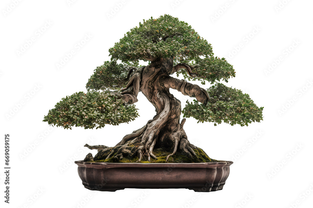 bonsai tree in pot isolated on white background PNG bonsai tree in pot isolated on white background PNG