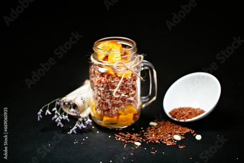 still life with delicious and healthy organic food