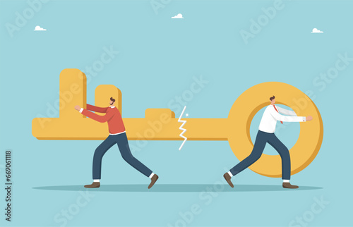 Differences in ways and methods of achieving heights or goals, different visions of team members, contradictions in making key decisions, team disagreements or conflicts, businessmen break the key.