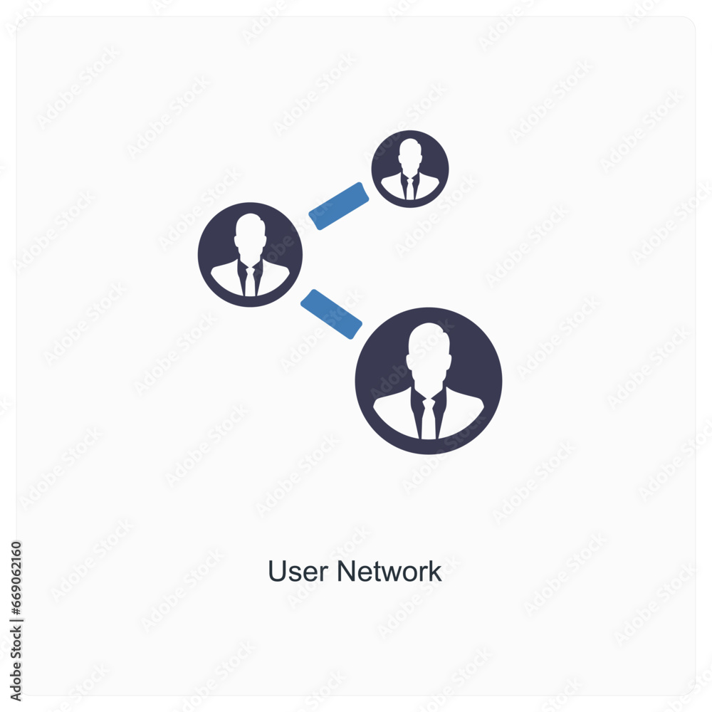 user network and connection icon concept user network and connection icon concept