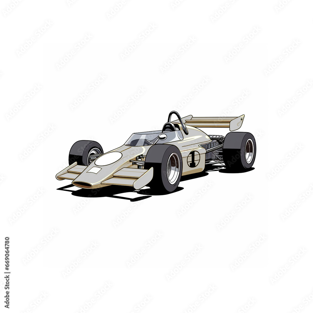 car on white background car on white background
