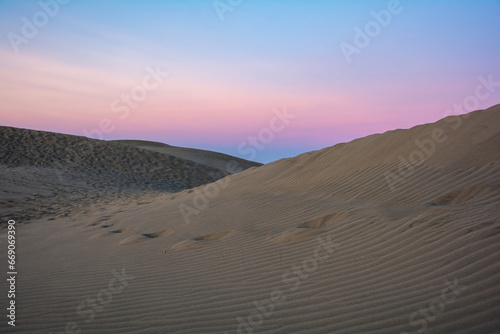 Fototapeta Naklejka Na Ścianę i Meble -  Sand dunes of Maspalomas on Gran Canaria in Spain