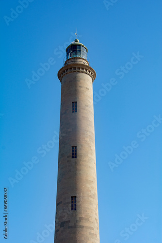Lighthouse in Maspalomas, Gran Canaria, Spain