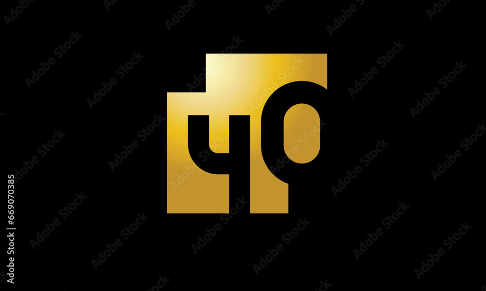 Gold Logo Jewelry Simple Modern