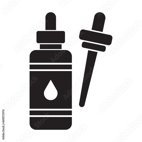 serum icon vector