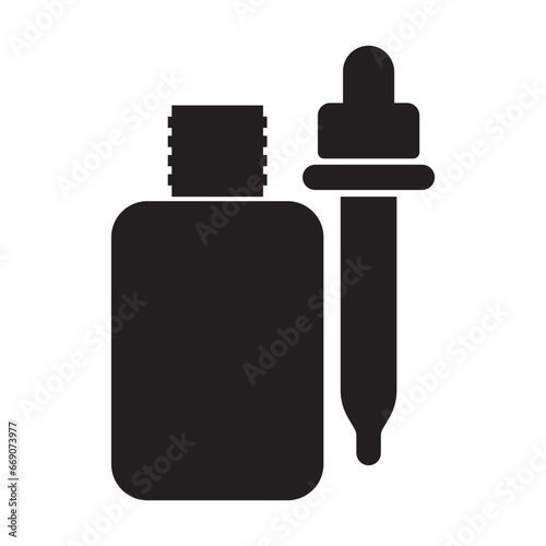 serum icon vector