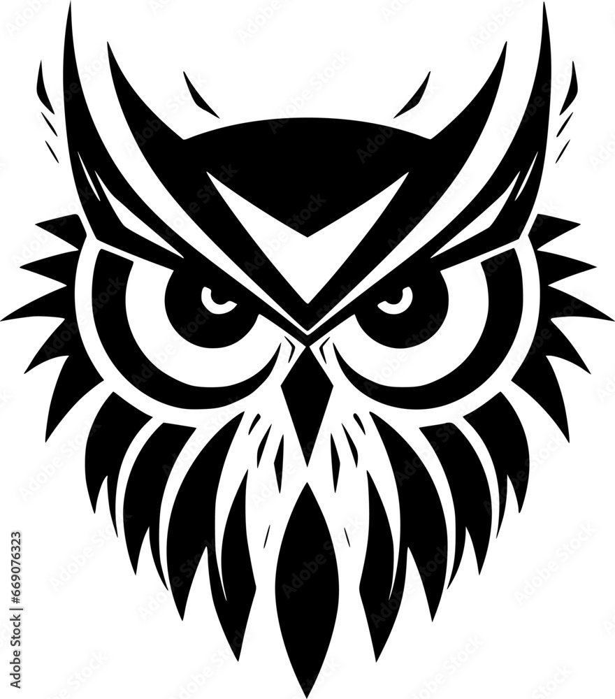 Owl | Minimalist and Simple Silhouette - Vector illustration Owl | Minimalist and Simple Silhouette - Vector illustration
