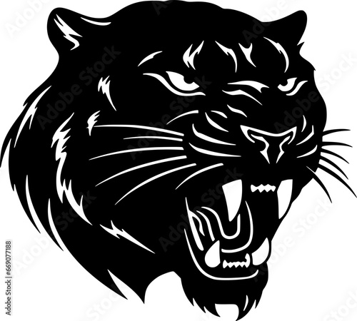 Panther - High Quality Vector Logo - Vector illustration ideal for T-shirt graphic
