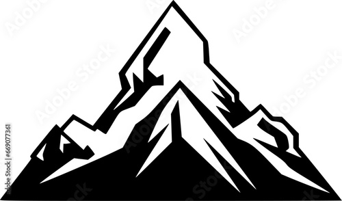 Mountain Range - High Quality Vector Logo - Vector illustration ideal for T-shirt graphic