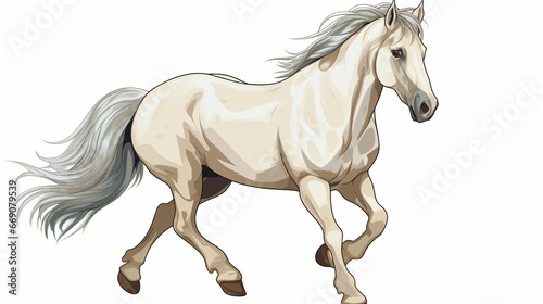 Illustration of a horse