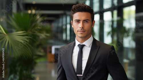 Wallpaper Mural Portrait of a young Mexican businessman  Torontodigital.ca