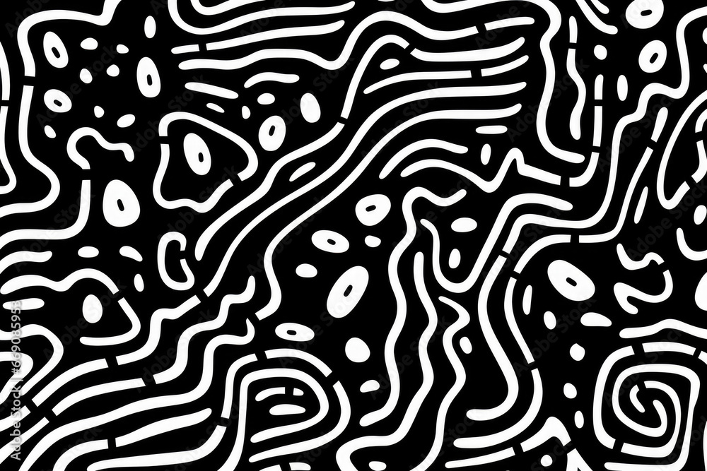 zebra style black and white background