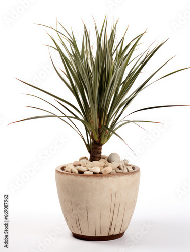 Yucca plant Studio Shot Isolated on Clear Background  Generative AI
