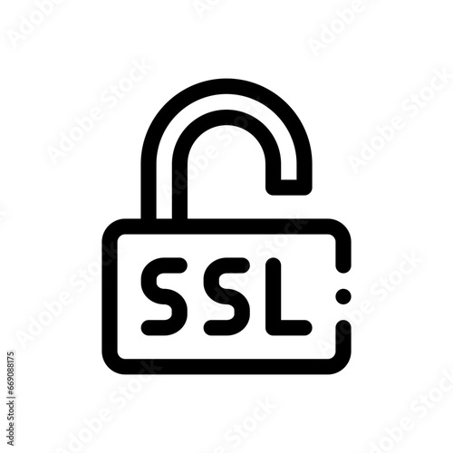 ssl line icon