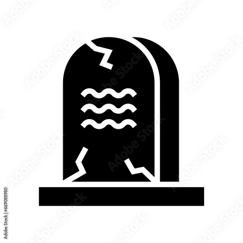 icon tombstone halloween, Halloween icon, Spooky, Scary, Horor, Simple and Minimalist icon