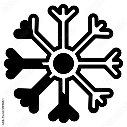 snowflake dualtone icon