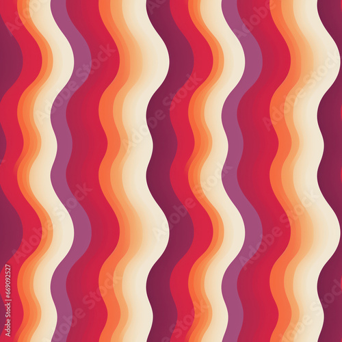 Colorful wallpaper in pop art style seamless pattern