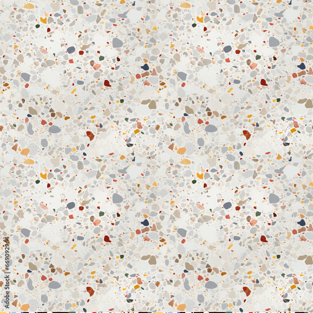 Terrazzo marble floor seamless texture Stock Illustration | Adobe Stock