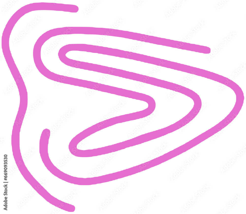 Freeform shape. Flat illustration. Freeform shape. Flat illustration.