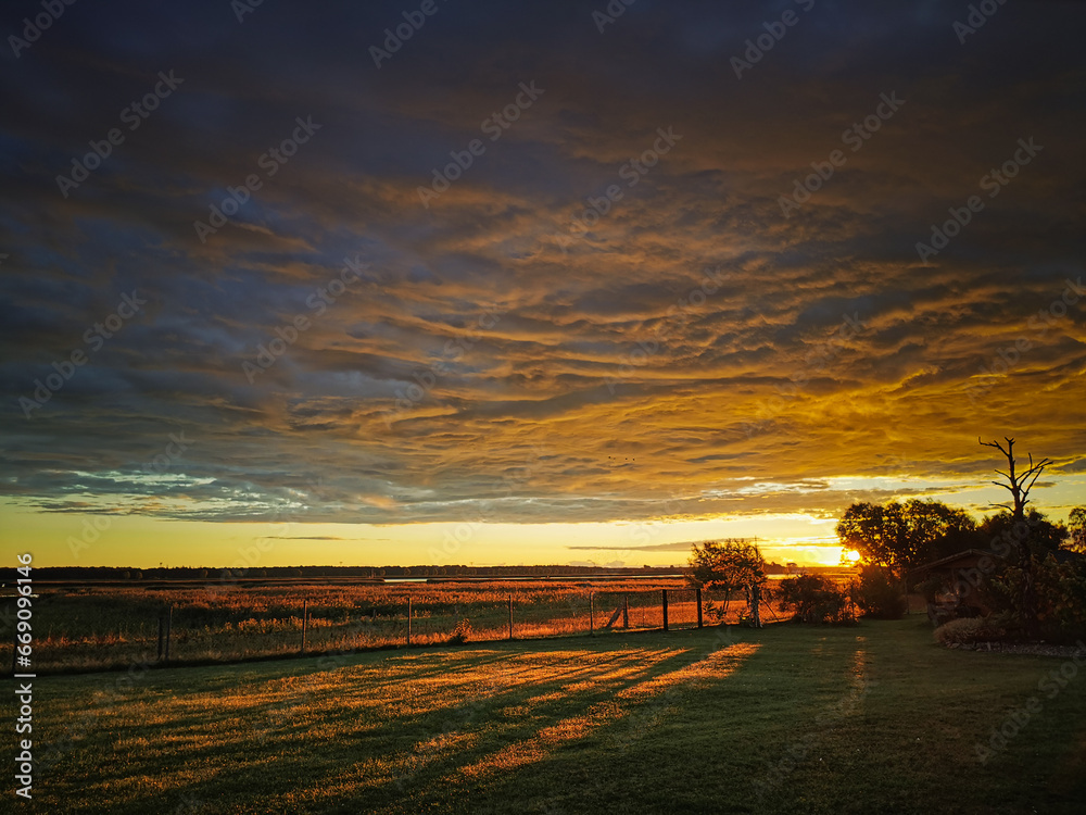 Landschaft, Sonnenaufgang, Clouds
