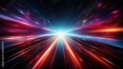 abstract futuristic speed motion background, generative ai