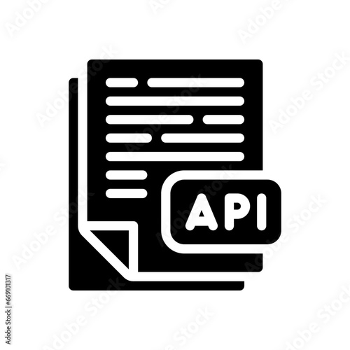 documentation glyph icon