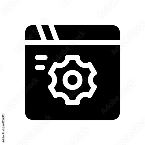 settings glyph icon