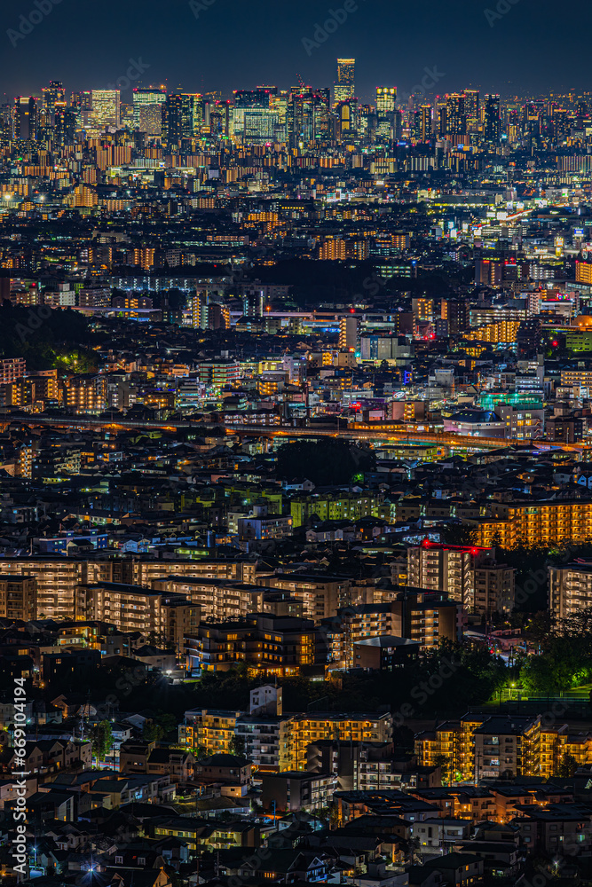 Fototapeta premium 都市夜景