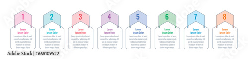 business briefing template. eight step informational template. annual report, web, business, magazine, internet infographic template