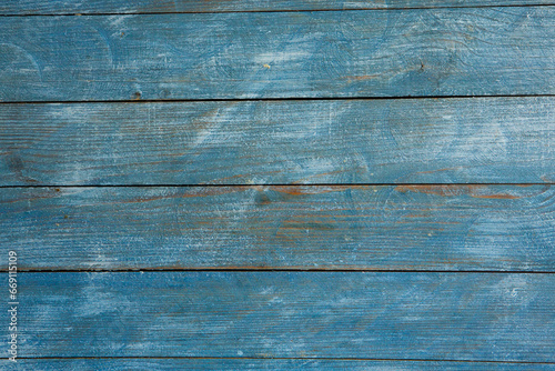 Old wood texture background, surface with old natural colored wood, top view. Grain table surface.