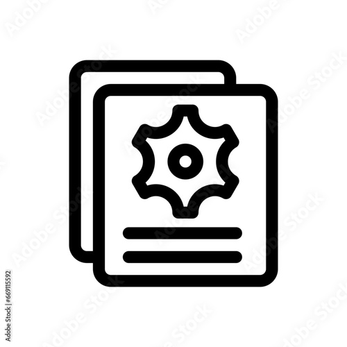 batch processing line icon