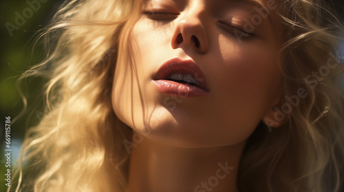 Cinematic Portrait of woman