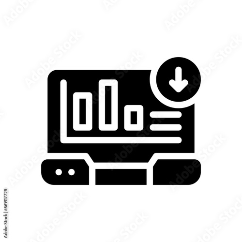 losses glyph icon