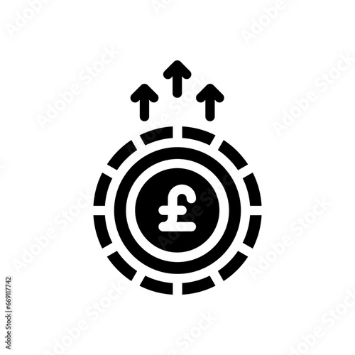 pound sterling glyph icon