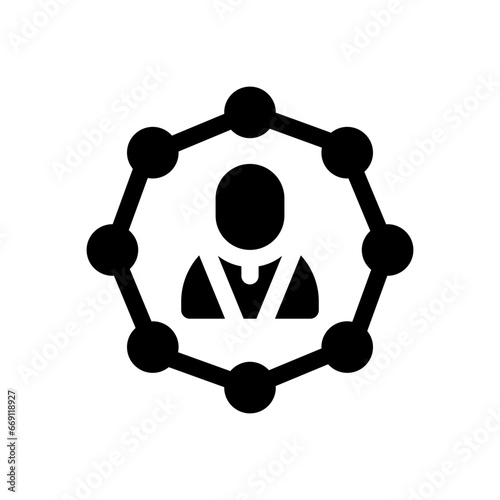 employment glyph icon