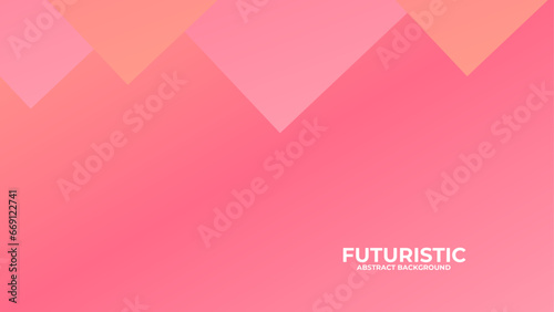 Futuristic abstract background. Modern pink geometric lines pattern. Future technology concept. Suit for poster, banner, cover, presentation, we