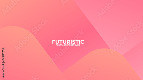 Futuristic abstract background. Modern pink geometric lines pattern. Future technology concept. Suit for poster, banner, cover, presentation, we