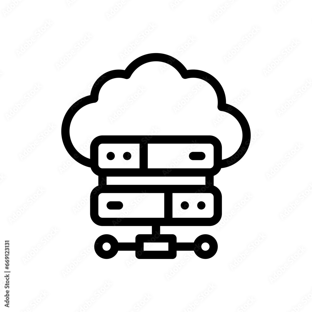 server line icon server line icon