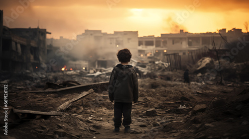 Enfants de la Guerre : Une Lutte pour Demain, IA Générative