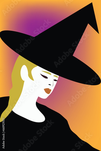 Pretty Blonde Witch