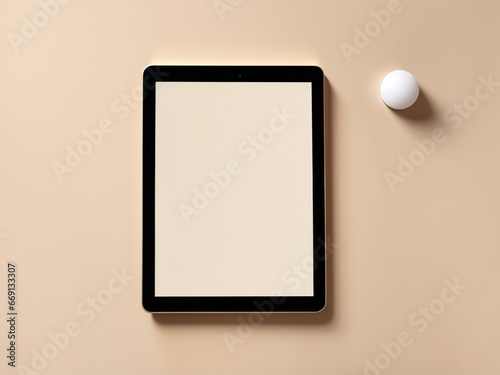 tablet pc with screen