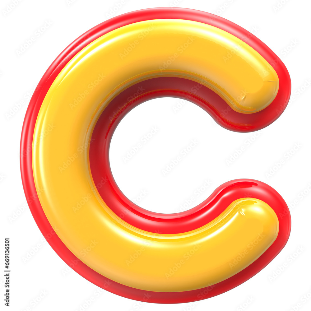 Obraz premium Letter 3D Render