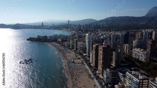 Benidorm skyline