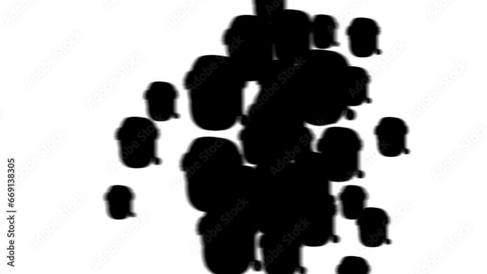 Santa Claus Emoji Vertical Transition: Festive Cheer Rising Santa Claus Emoji Vertical Transition: Festive Cheer Rising