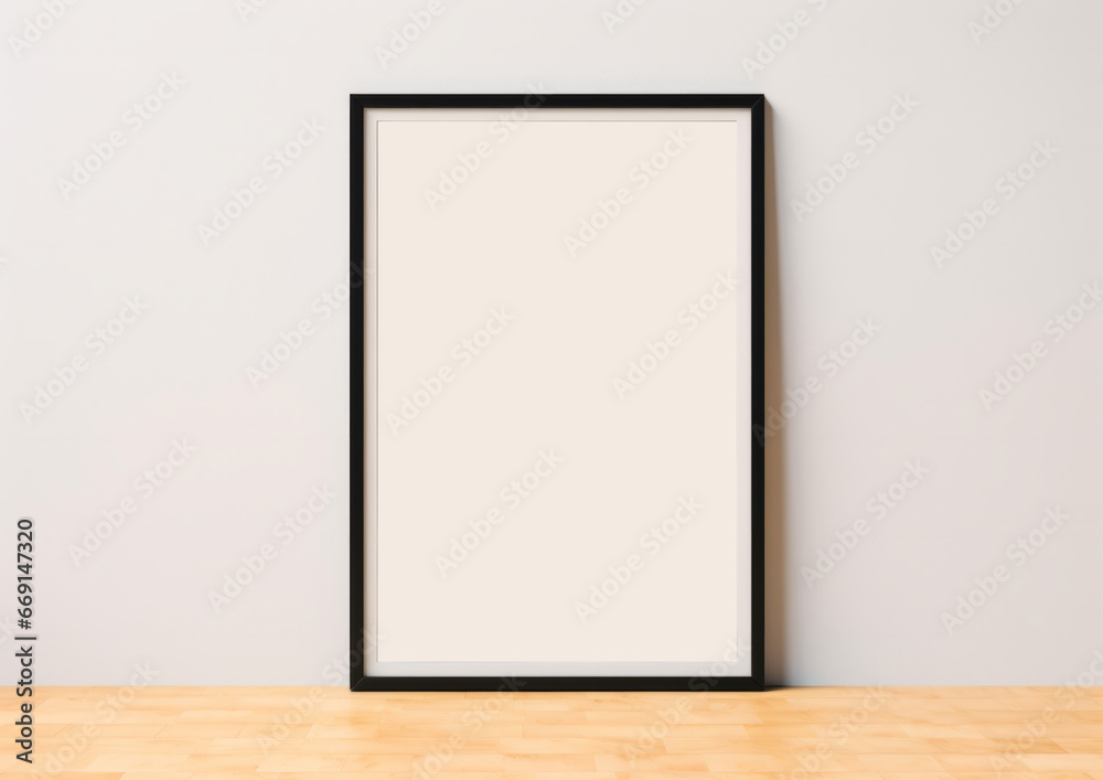 Wall art empty picture frame mockup on wooden desk, wall, table. Vase with olive branches, cactus. Elegant working space, home office concept. Wall art empty picture frame mockup on wooden desk, wall, table. Vase with olive branches, cactus. Elegant working space, home office concept.