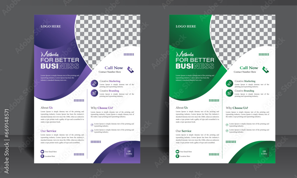 Well flyer design, Creative methods for better business Well flyer design, Creative methods for better business
