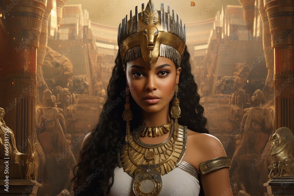 beautiful ancient egypt queen