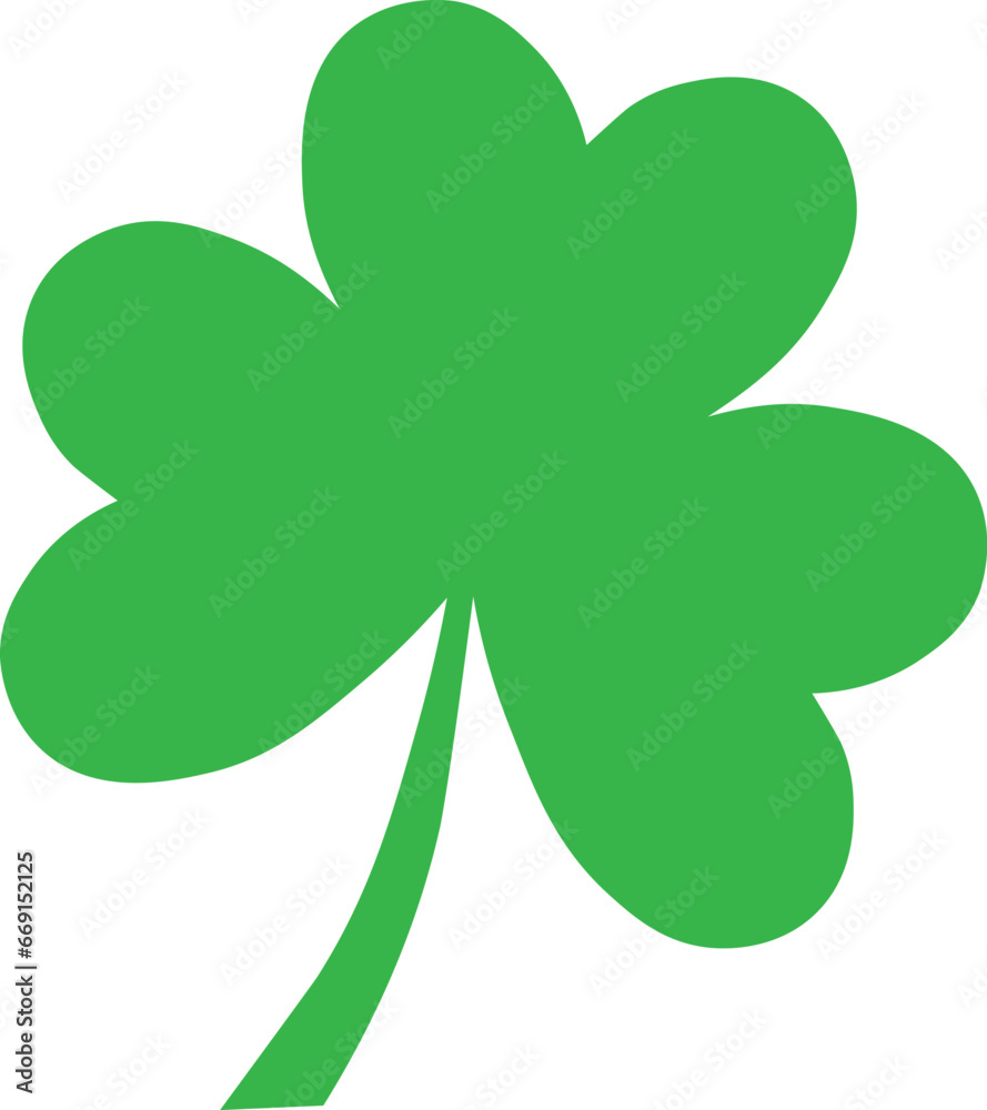 Clover leaf design. Green leaf vector design. Clover leaf design. Green leaf vector design.