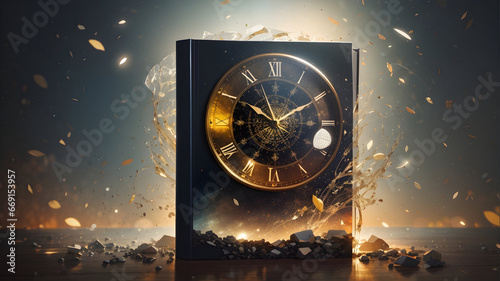 The Book of Time and Destiny. The book written about the future, The book written by destiny, book of time, The value of time, The passage of time 16:9